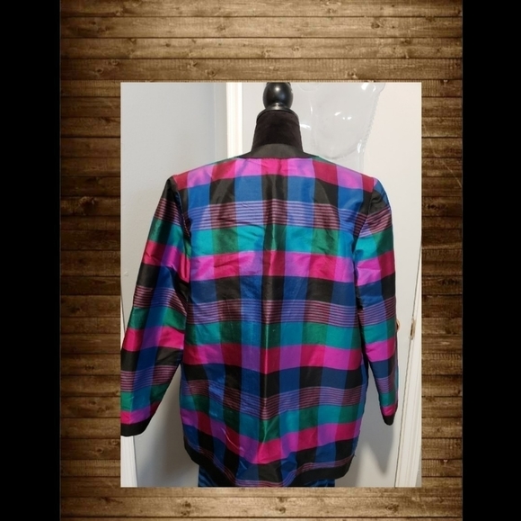 Vintage Thai Silk Jacket - Picture 4 of 7